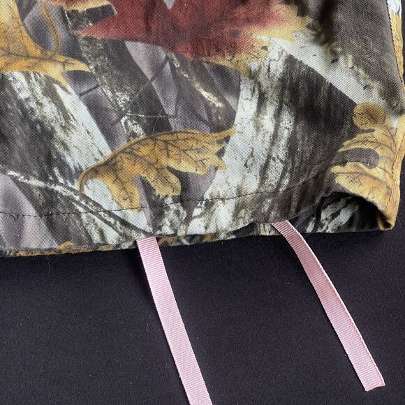 Master Sportswomen Women Camo Cargo Pants Large Hunting Hiking Cotton Adjustable - Picture 4 of 12